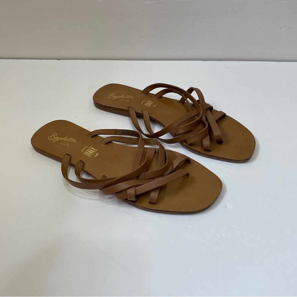‎SEYCHELLES LEATHER SANDALS